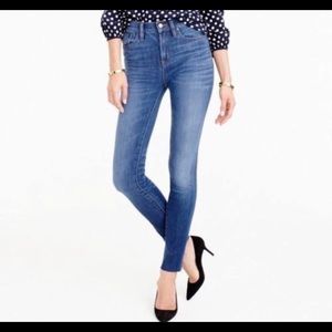J Crew high waist skinny jeans